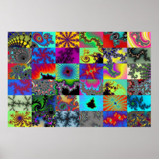 Sampler in Waterverf Poster