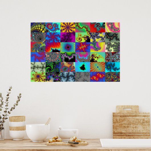 Sampler in Waterverf Poster (Keuken)