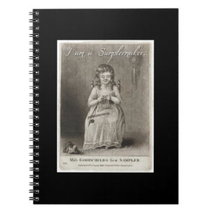 Samplermakers spiral notebook ~ Van niet vergeten Notitieboek