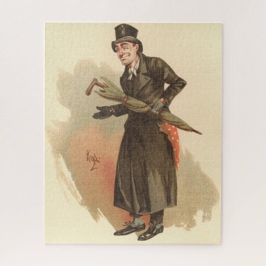 Sampson Brass, kyd, Dickens The Old Curiosity Shop Legpuzzel (Verticaal)