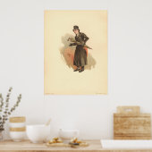 Sampson Brass, kyd, Dickens The Old Curiosity Shop Poster (Keuken)