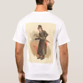 Sampson Brass, kyd, Dickens The Old Curiosity Shop T-shirt (Achterkant)