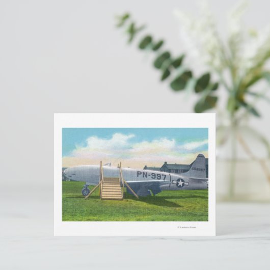 Sampson luchtmachtbasis briefkaart (Staand voorkant)