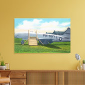 Sampson luchtmachtbasis canvas afdruk (Insitu (Woonkamer))