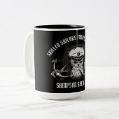 SAMPSON SALTY DOGS TWEEKLEURIGE KOFFIEMOK (Voorkant links)