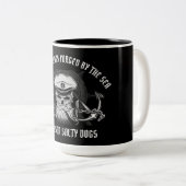 SAMPSON SALTY DOGS TWEEKLEURIGE KOFFIEMOK (Voorkant rechts)