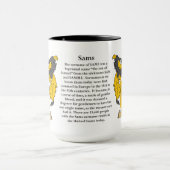 Sams Family Coat of Arms Mok (Midden)