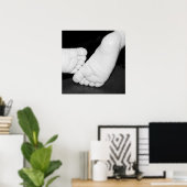 Sam's Feet Poster (Thuiskantoor)