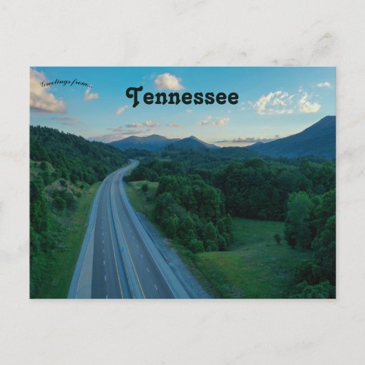 Sams Gap Tennessee Briefkaart (Voorkant)