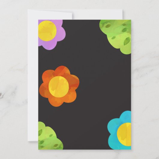 Sam's Safari Expedition Birthday Invitation Kaart (Achterkant)