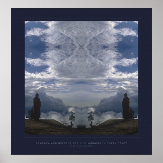 Samsara en Nirvana Poster (Voorkant)