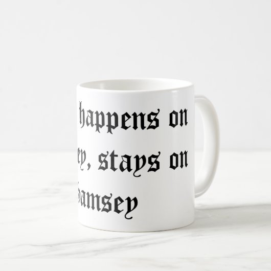 Samsey koffiemok (Voorkant rechts)