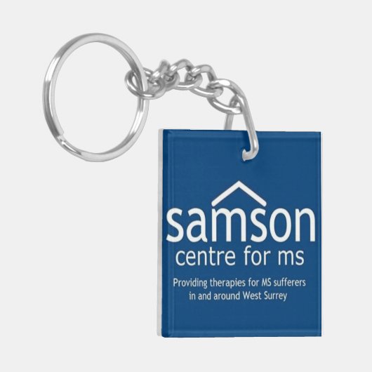 Samson Center Double Sided Sleutelhanger (Voorkant Links)