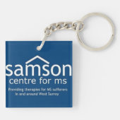 Samson Center Double Sided Sleutelhanger (Achterkant)