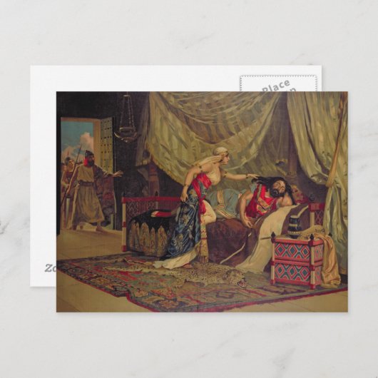 Samson en Delilah 2 Briefkaart (Voorkant / Achterkant)