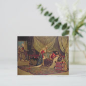 Samson en Delilah 2 Briefkaart (Staand voorkant)