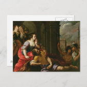 Samson en Delilah Briefkaart (Voorkant / Achterkant)