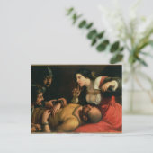 Samson en Delilah Briefkaart (Staand voorkant)