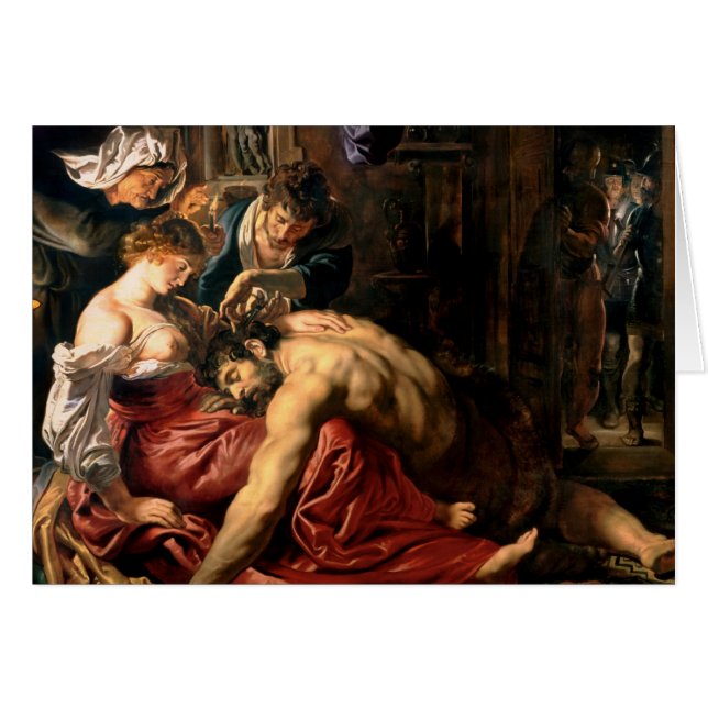 Samson en Delilah, c.1609 (Voorkant Horizontaal)