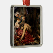 Samson en Delilah, c.1609 Metalen Ornament (Rechts)