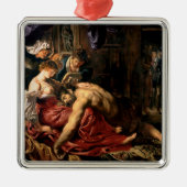Samson en Delilah, c.1609 Metalen Ornament (Voorkant)