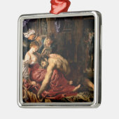 Samson en Delilah, c.1609 Metalen Ornament (Links)