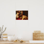 Samson en Delilah, c.1609 Poster (Keuken)