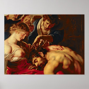 Samson en Delilah, c.1609 Poster