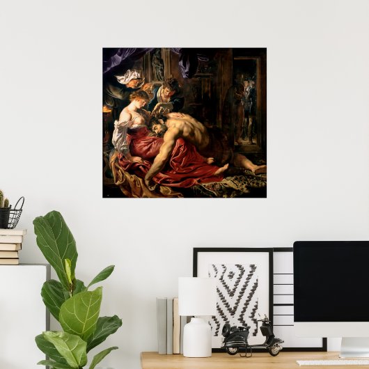 Samson en Delilah, c.1609 Poster (Thuiskantoor)