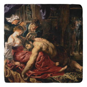 Samson en Delilah, c.1609 Trivet