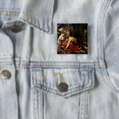 Samson en Delilah, c.1609 Vierkante Button 5,1 Cm (In situ)