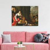 Samson en Delilah Canvas Afdruk (Insitu (Woonkamer))