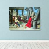 Samson en Delilah Canvas Afdruk (Insitu (Houten vloer))