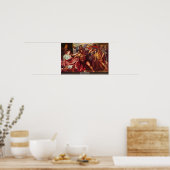 Samson en Delilah door Dyck Anthonis Van Poster (Keuken)