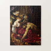 Samson en Delilah door Peter Paul Rubens Legpuzzel (Verticaal)