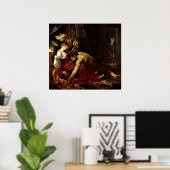 Samson en Delilah door Peter Paul Rubens Poster (Thuiskantoor)