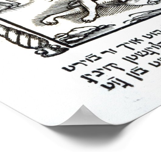 Samson en Delilah Poster (Hoek)