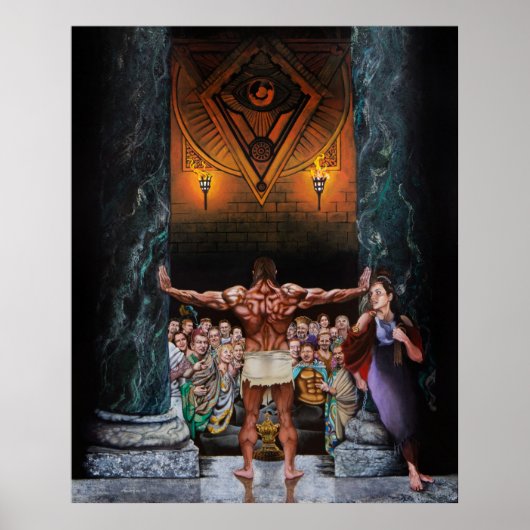 Samson en Delilah Poster (Voorkant)