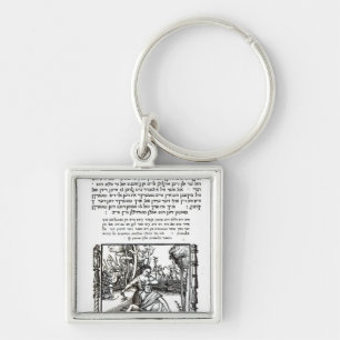 Samson en Delilah Sleutelhanger