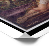 Samson en Delilah (w/c) Poster (Hoek)