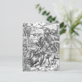 Samson slaying the lion, c.1496-98 briefkaart (Staand voorkant)