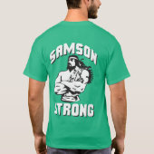 Samson Strong - Bodybuilding T-shirt (Achterkant)