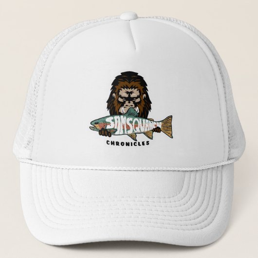 Samsquanch Trucker Hoed Pet (Voorkant)