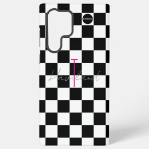 Samsung en iPhone Hoesje - HAMbyWG Checkers Samsung Galaxy Hoesje