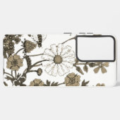 Samsung Galaxy21 Ultra hoesje Flower Design Samsung Galaxy Hoesje (Linkerkant)