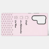 Samsung Galaxy Hoesje met kattenmoeder, cute kat, (Achterkant horizontaal)