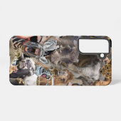 Samsung Galaxy S21 Animal Chat Phone Case Samsung Galaxy Hoesje (Achterkant horizontaal)