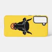 Samsung Galaxy S21 Case Flag of Uri canton Hoesje (Achterkant horizontaal)