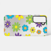 Samsung Galaxy S21 Flowery Phone Case Hoesje (Achterkant horizontaal)