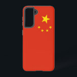 Samsung Galaxy S21 Hoesje<br><div class="desc">Transformeer uw Samsung Galaxy S21 met onze exclusieve telefoonhoes met de Chinese vlag! Deze telefoonhoes is vervaardigd met nauwgezette aandacht voor detail en toont met trots het iconische ontwerp van de Chinese vlag. De vlag toont een grote gouden ster begeleid door vier kleinere sterren in een boog op een rood...</div>